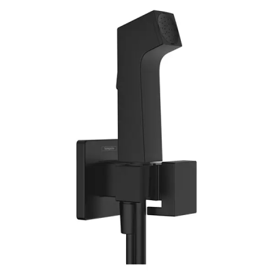 Гигиенический душ с держателем и шлангом 1250, черный Hansgrohe 29231670