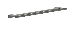 Держатель для полотенца 661, шлиф. черный хром Hansgrohe AddStoris S 41763340