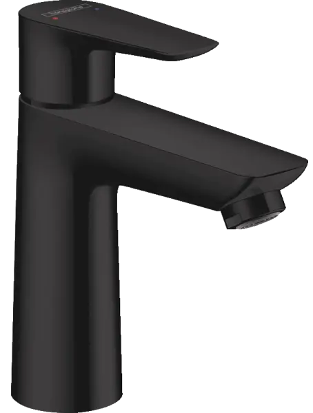 Смеситель для раковины с донным клапаном, черный Hansgrohe Tallis New E 71710670