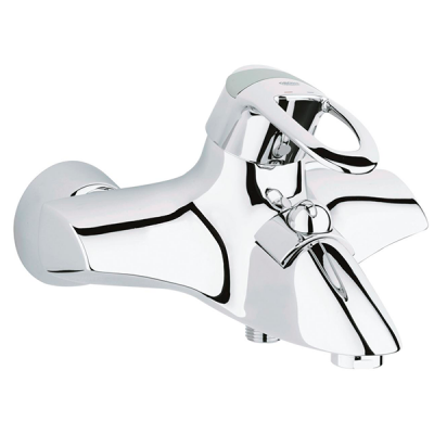 32306000 Chiara Смеситель однорычажный для ванны, DN 15 настенный монтаж, хром 