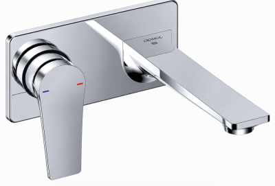 Смеситель для раковины, встраиваемый, хром JOMOO P32368-456/1B-Z