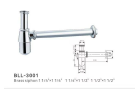 Сифон для раковины, хром Baoleelai BLL-3001