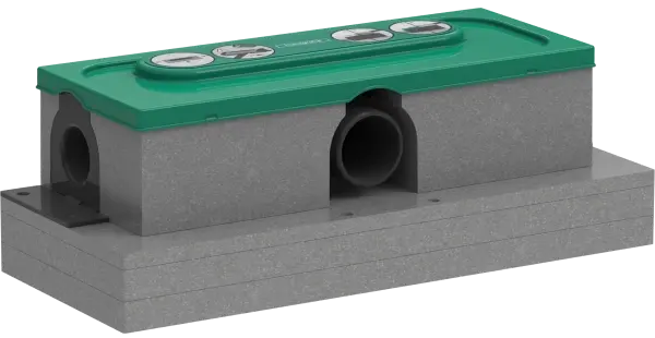 Скрытая монтажная часть для трапа Hansgrohe uBox Universal 01001180