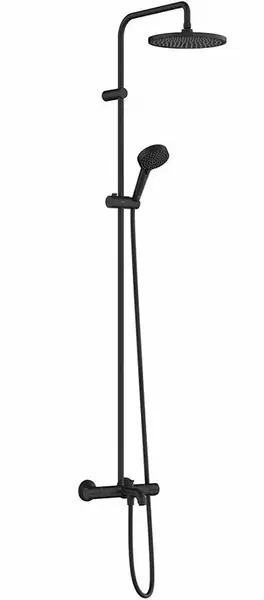 Душевая система с термостатом для ванны, черный Hansgrohe Vernis Blend 26899670