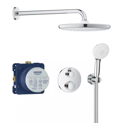 Душевая система, встраиваемая, хром Grohe Tempesta 250 34872000