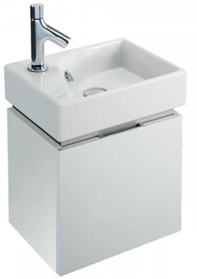 Тумба под раковину 38, белый глянец Jacob Delafon Rythmik EB1096-N18