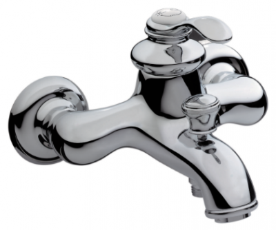 E71090-CP FAIRFAX Настенный смеситель для ванны/душа хром 