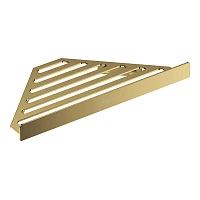 Полочка-корзинка, угловая, золото Hansgrohe AddStoris 41741990