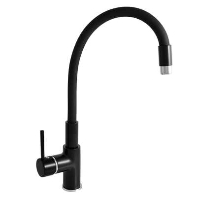 Смеситель для кухни, гибкий излив, черный Rav Slezak Seina SE919.5/10CMAT