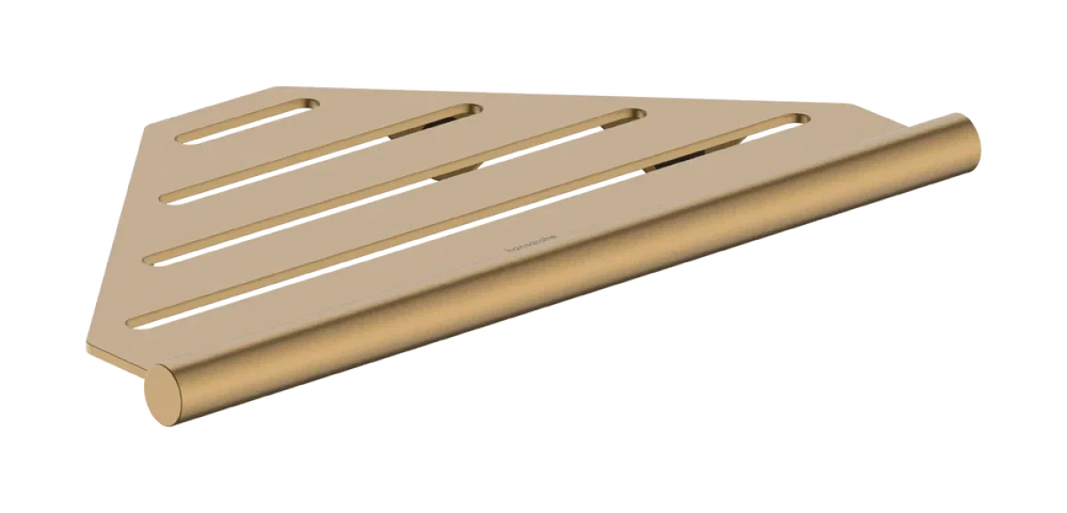 Полочка-корзинка, угловая, бронза Hansgrohe AddStoris S 41761140