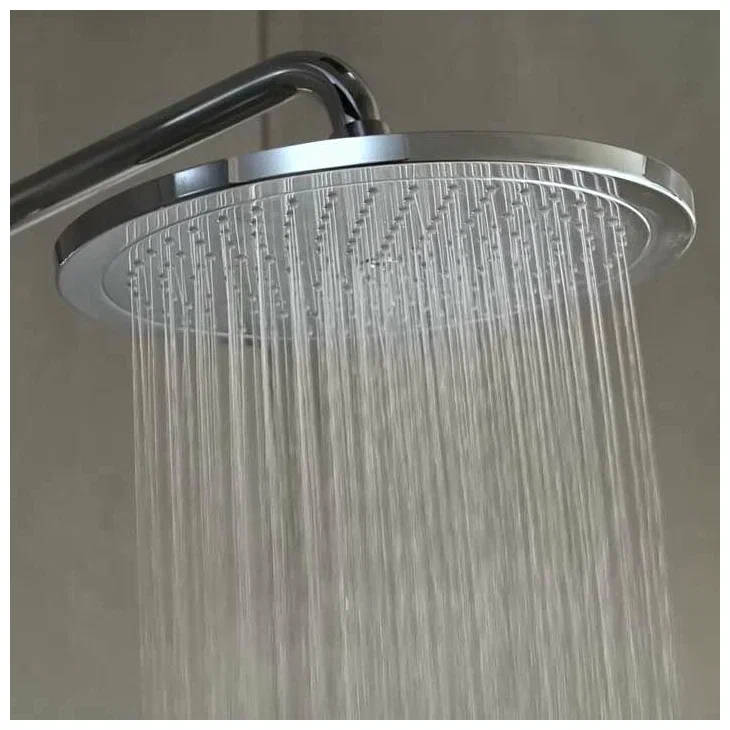 Верхний душ 300 с кронштейном 390, хром Hansgrohe Raindance S 27493000 – магазин сантехники Sanstore Верхний душ 300 с кронштейном 390, хром Hansgrohe Raindance S 27493000