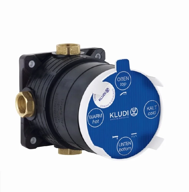 Душевая система с термостатом для душа, встраиваемая, 5в1, хром Kludi Ameo 419300575