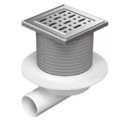 Трап точечный для пола, боковой слив MCH F1425XL