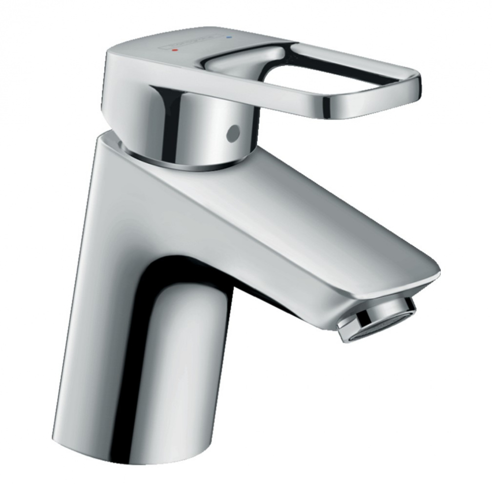 Смеситель для раковины 70, с донным клапаном, хром Hansgrohe Logis Loop 71150000