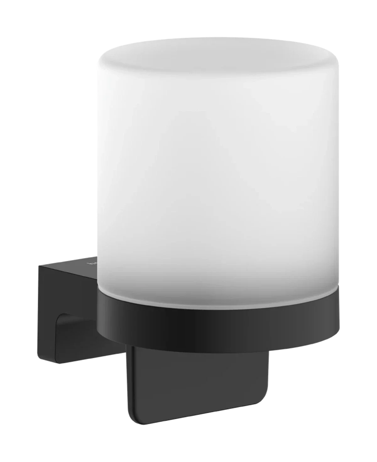 Дозатор жидкого мыла с держателем, черный Hansgrohe AddStoris S 41765670