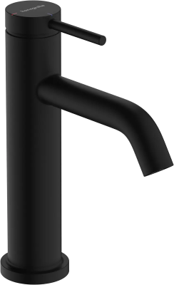 Смеситель для раковины 110, с донным клапаном, черный Hansgrohe Tecturis S 73314670 Смеситель для раковины 110, с донным клапаном, черный Hansgrohe Tecturis S 73314670