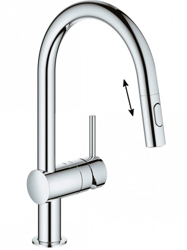 Смеситель для кухни, хром Grohe Minta 32321002