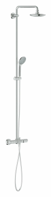 Душевая система с термостатом для ванны, хром Grohe Euphoria 180 27475000 Душевая система с термостатом для ванны, хром Grohe Euphoria 180 27475000
