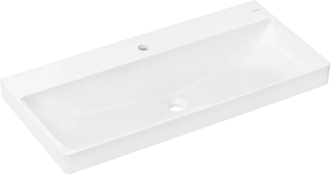 Раковина накладная 100, белая Hansgrohe Xelu Q 60321450