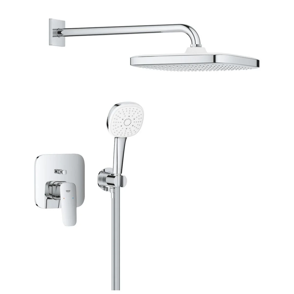 Душевая система со смесителем для душа, хром Grohe Cubeo 1053360000