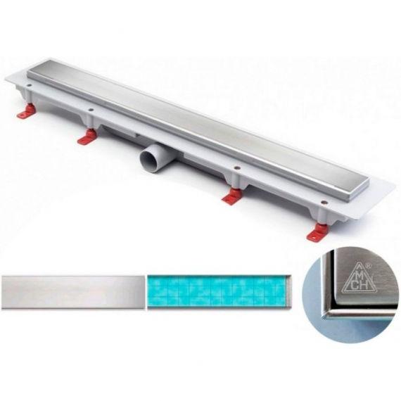 Трап линейный для пола, боковой слив MCH CH750/50KN1