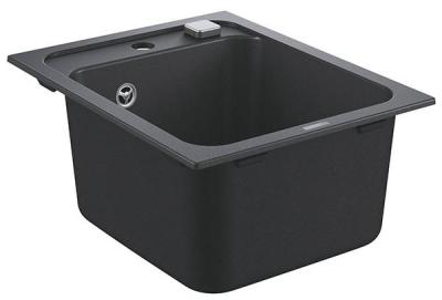 Мойка K700, композитная, 400x500, черный гранит Grohe 31650AP0