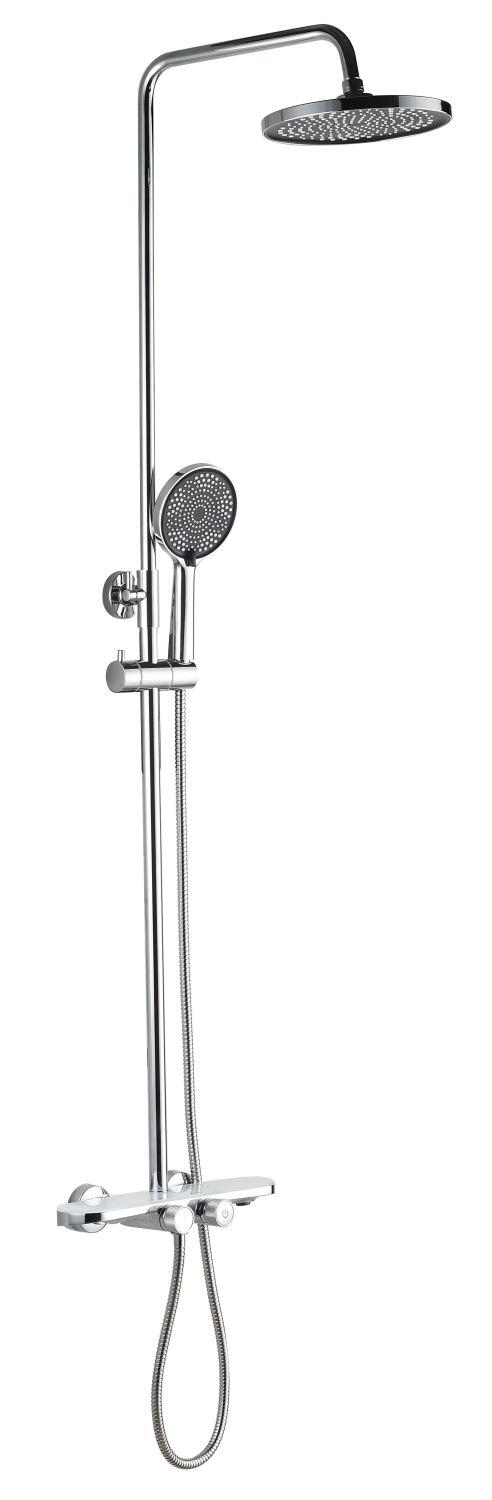 Душевая система со смесителем для ванны, хром ESKO STT2000