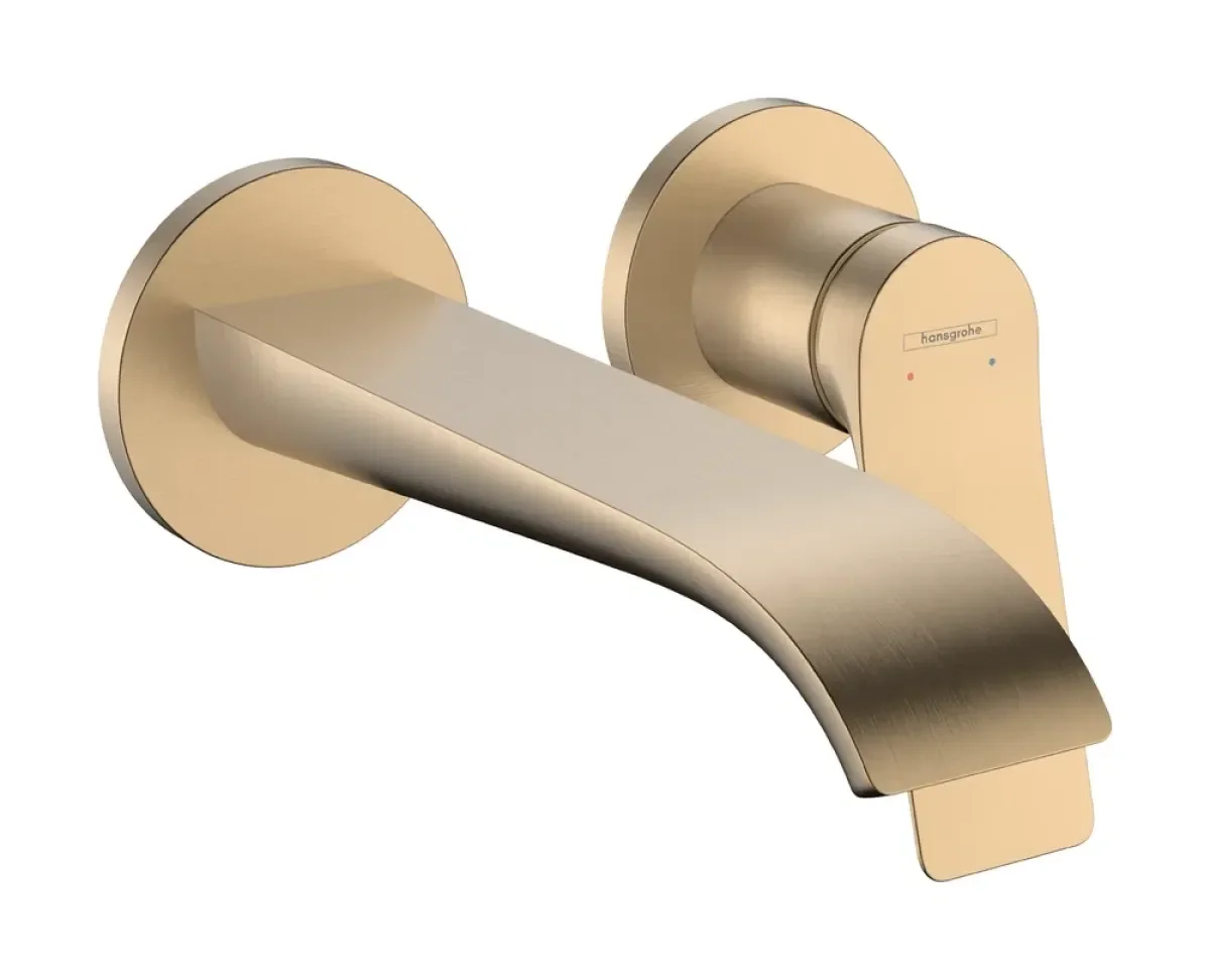 Смеситель для раковины, встраиваемый, бронза Hansgrohe Vivenis 75050140