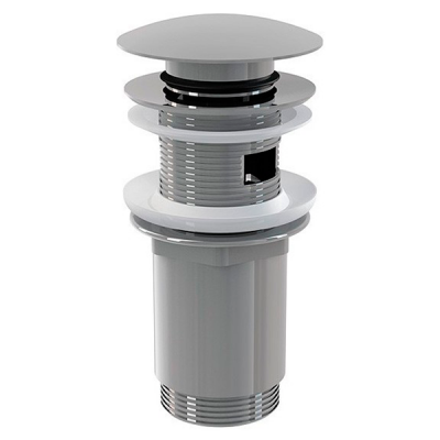 Донный клапан для раковины, большая заглушка Alcaplast Click-Clack A392