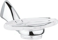 Мыльница, без держателя, настенная, хрусталь Grohe Chiara 40166000