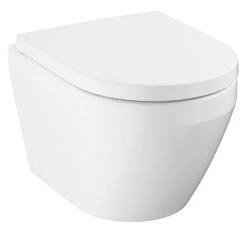 Унитаз подвесной с сиденьем, альпин-белый Grohe Euro Ceramic 102509SH00