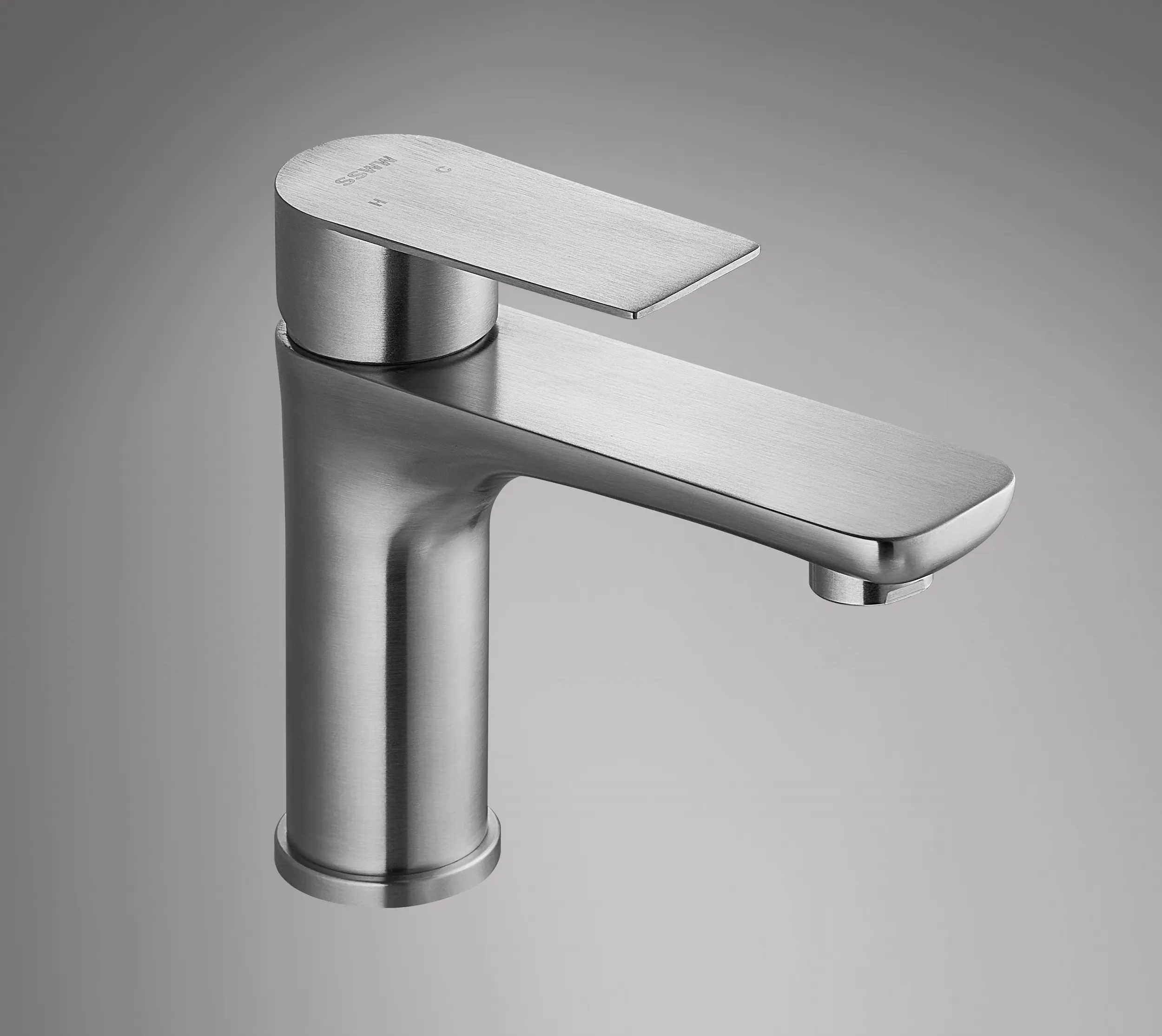 Смеситель для раковины, серый SSWW SATM019A-GA0-1