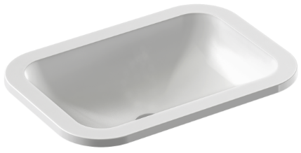 Раковина встраиваемая 56, белая Jacob Delafon Vox EYB102-00