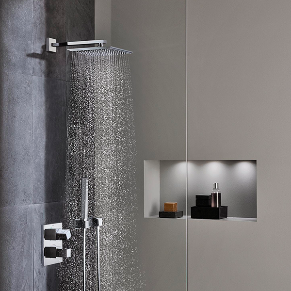 34506000 Grohtherm Cube Душевая система с термостатом встроенным 