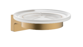 Мыльница с держателем, бронза Hansgrohe AddStoris S 41766140