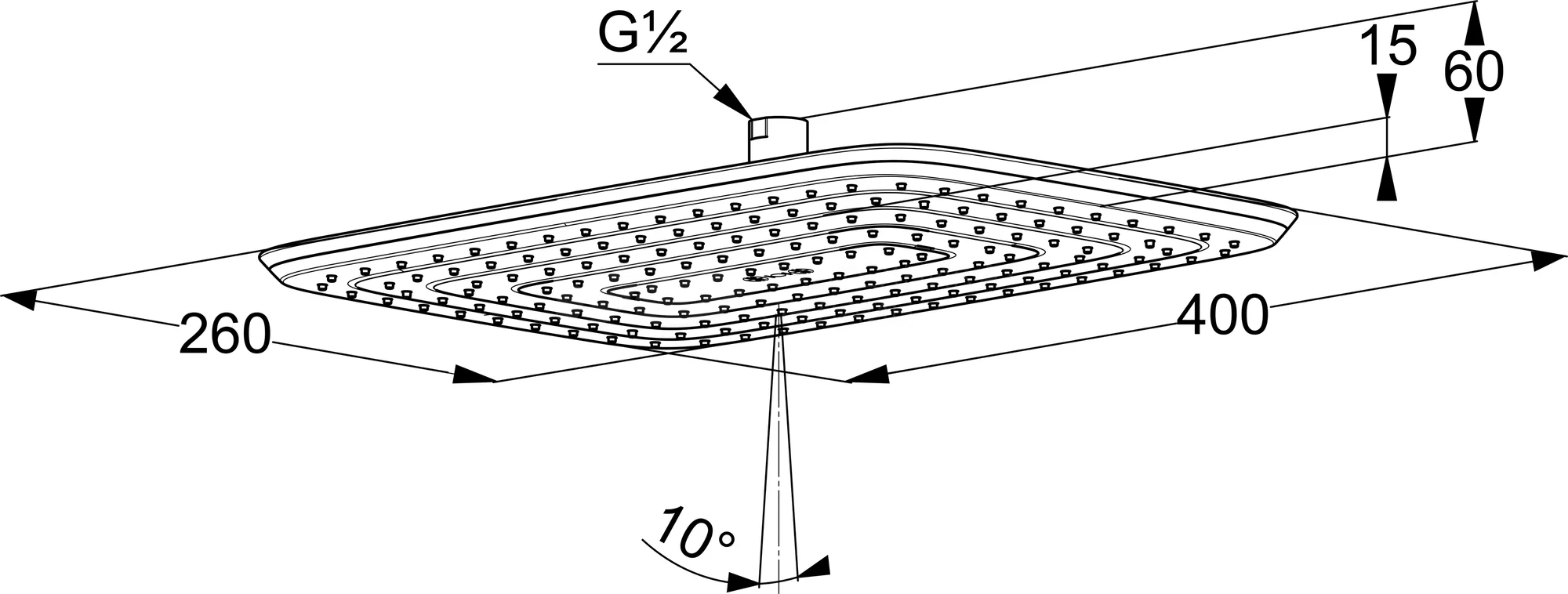 Душевая система с термостатом для душа, хром Kludi Cockpit Discovery 8020091-00