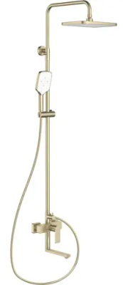 Душевая система со смесителем для ванны, золото ESKO Ekaterinburg ST250EKGOLD