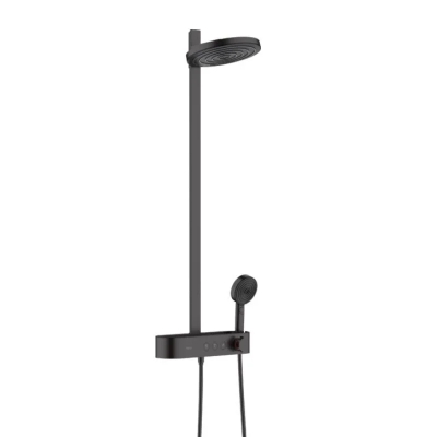 Душевая система с термостатом для душа, черный Hansgrohe Pulsify Showerpipe 260 24240670 Душевая система с термостатом для душа, черный Hansgrohe Pulsify Showerpipe 260 24240670