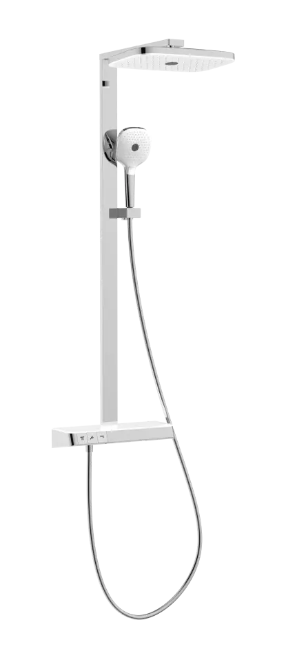 Душевая система с термостатом для душа с изливом и полочкой, хром JOMOO 26161-624/1B-1