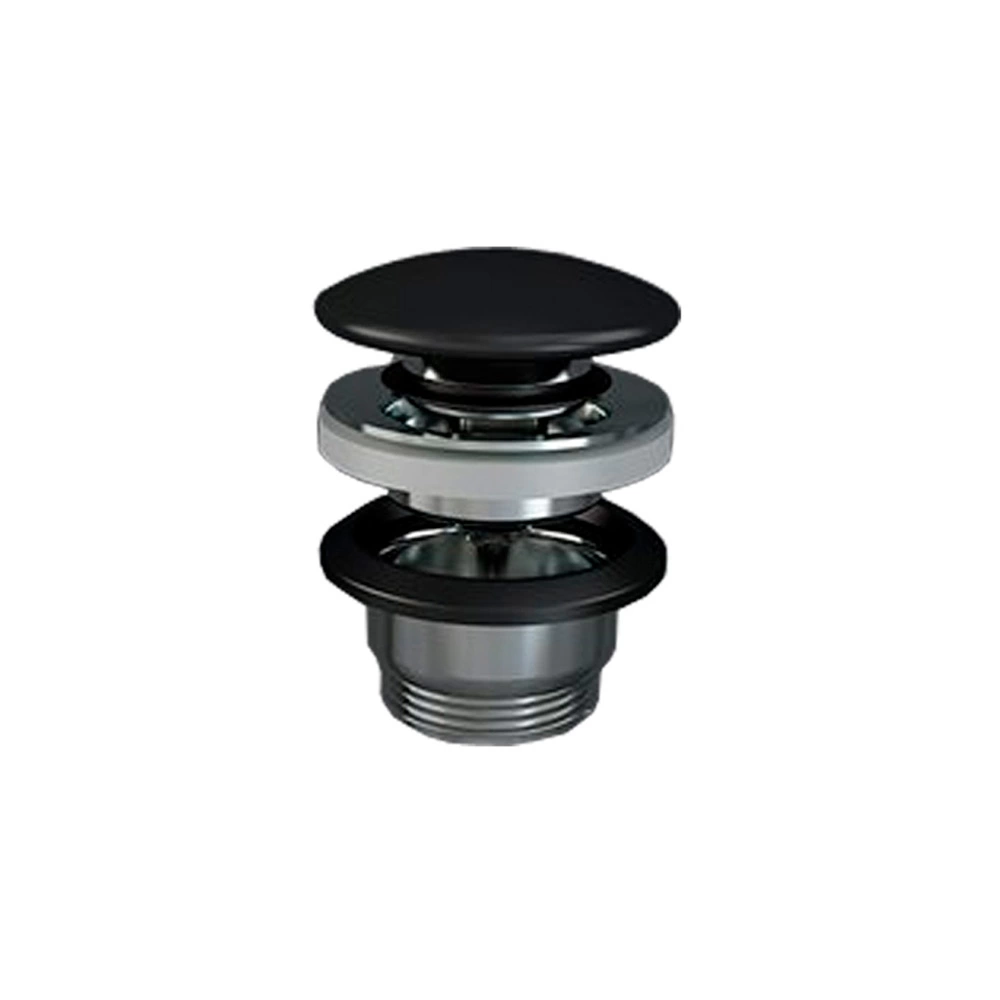 Донный клапан, черный Rak Ceramics DUO000504A