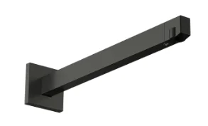 Держатель верхнего душа 390, шлиф. черный хром Hansgrohe Pulsify E 1jet 24337340