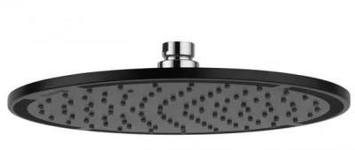 Верхний душ 250, черный Kludi Freshline 6432587-00