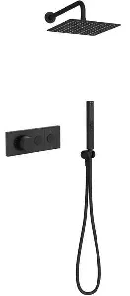 Термостат для душа, встраиваемый, черный Jacob Delafon Grands Boulevards E26346-9-BL