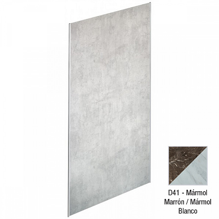 Панель декоративная для душевого пространства, бело-коричневая Jacob Delafon Panolux E63000-D41