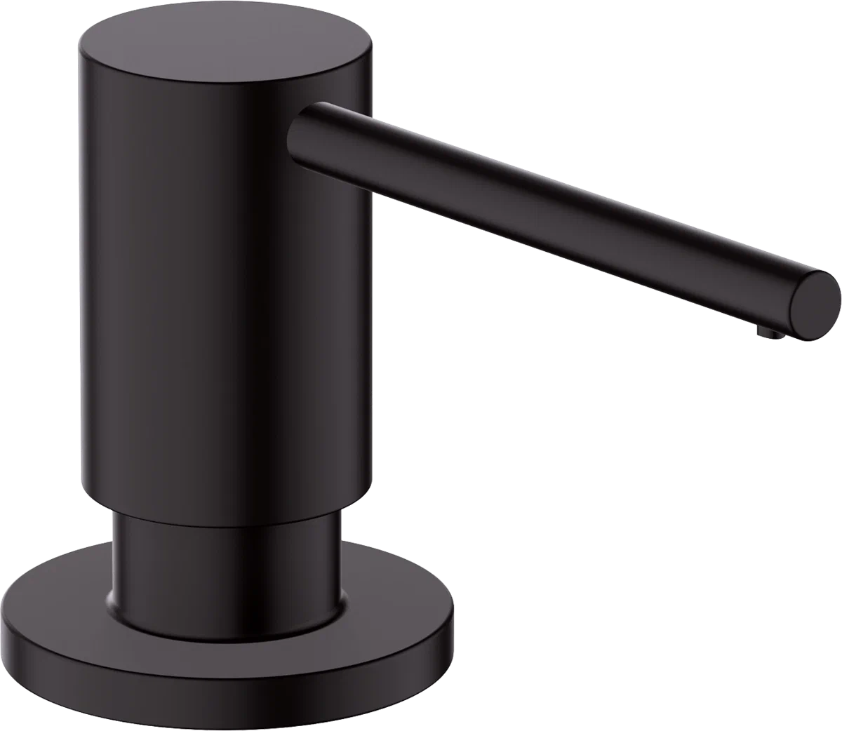 Дозатор жидкого мыла, встраиваемый, черный Hansgrohe 40438670