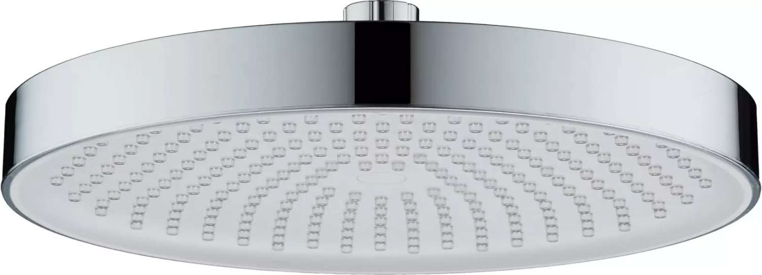 Верхний душ, хром-белый VODA VTS01