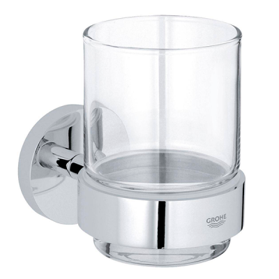Стакан с держателем, хром Grohe Essentials 40447001