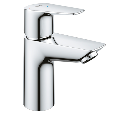 Смеситель для раковины с нажимным донным клапаном, размер S, хром Grohe BauEdge 23899001