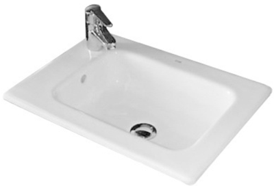 Раковина встраиваемая сверху 50, белая Roca Debba Unik 732799J00Y
