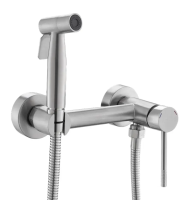 Гигиенический душ со смесителем, нерж.сталь VODA Vessel VSL02